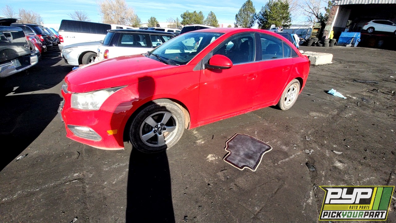 2015 CHEVROLET CRUZE partes disponibles