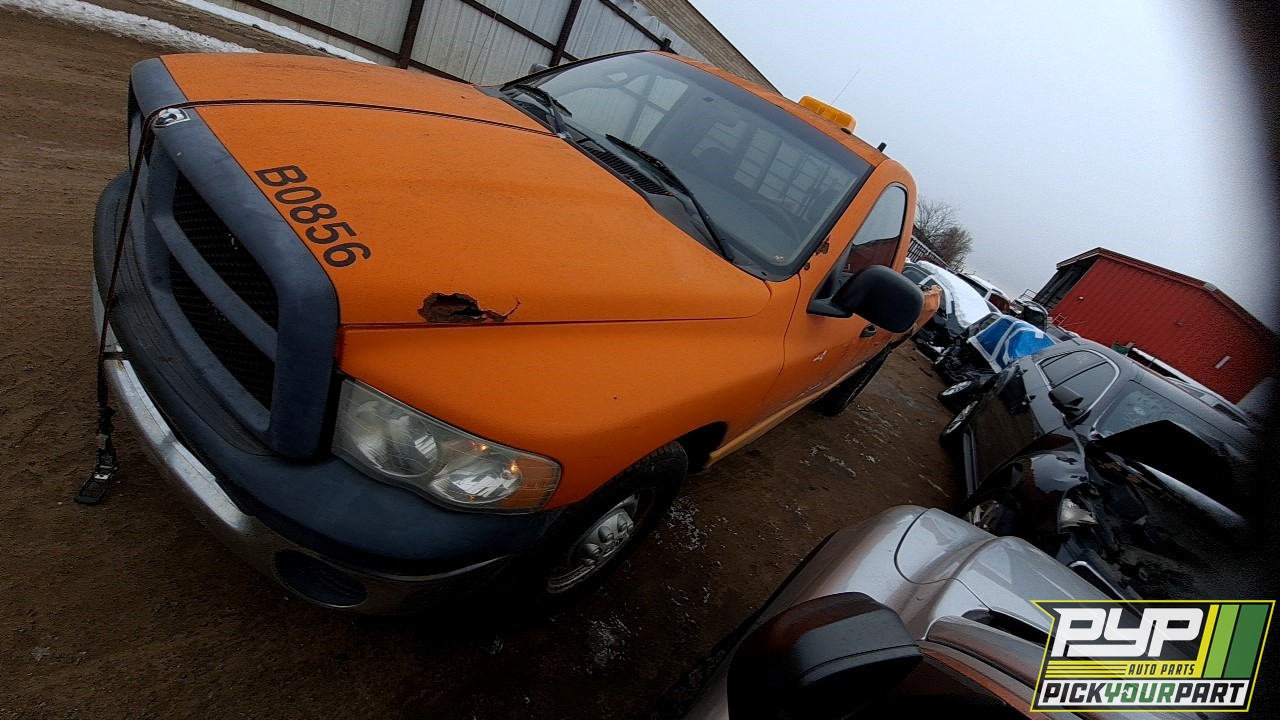 2005 DODGE RAM 2500 partes disponibles