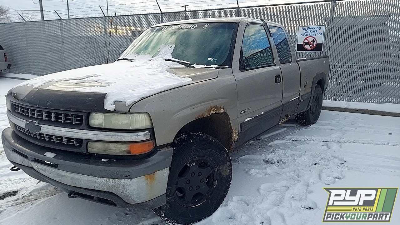 2002 CHEVROLET SILVERADO 1500 available for parts