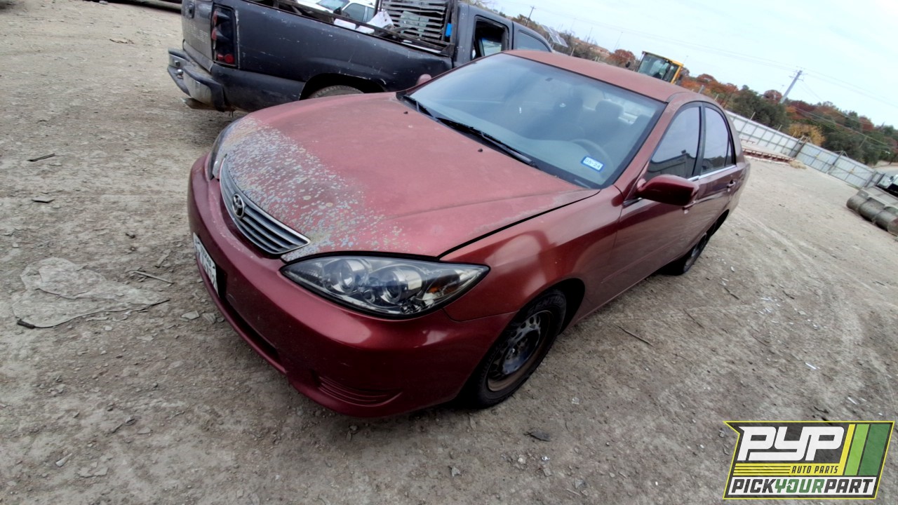 2006 TOYOTA CAMRY partes disponibles