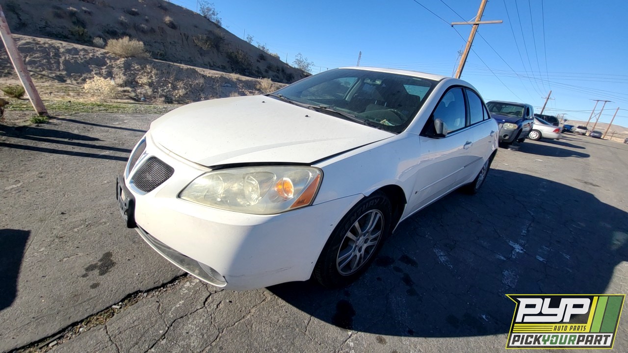2006 PONTIAC G6 available for parts