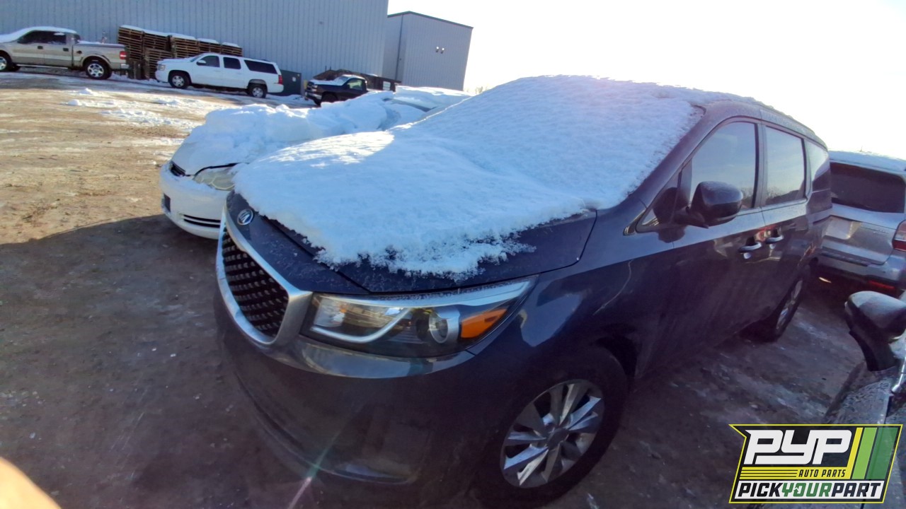 2015 KIA SEDONA available for parts