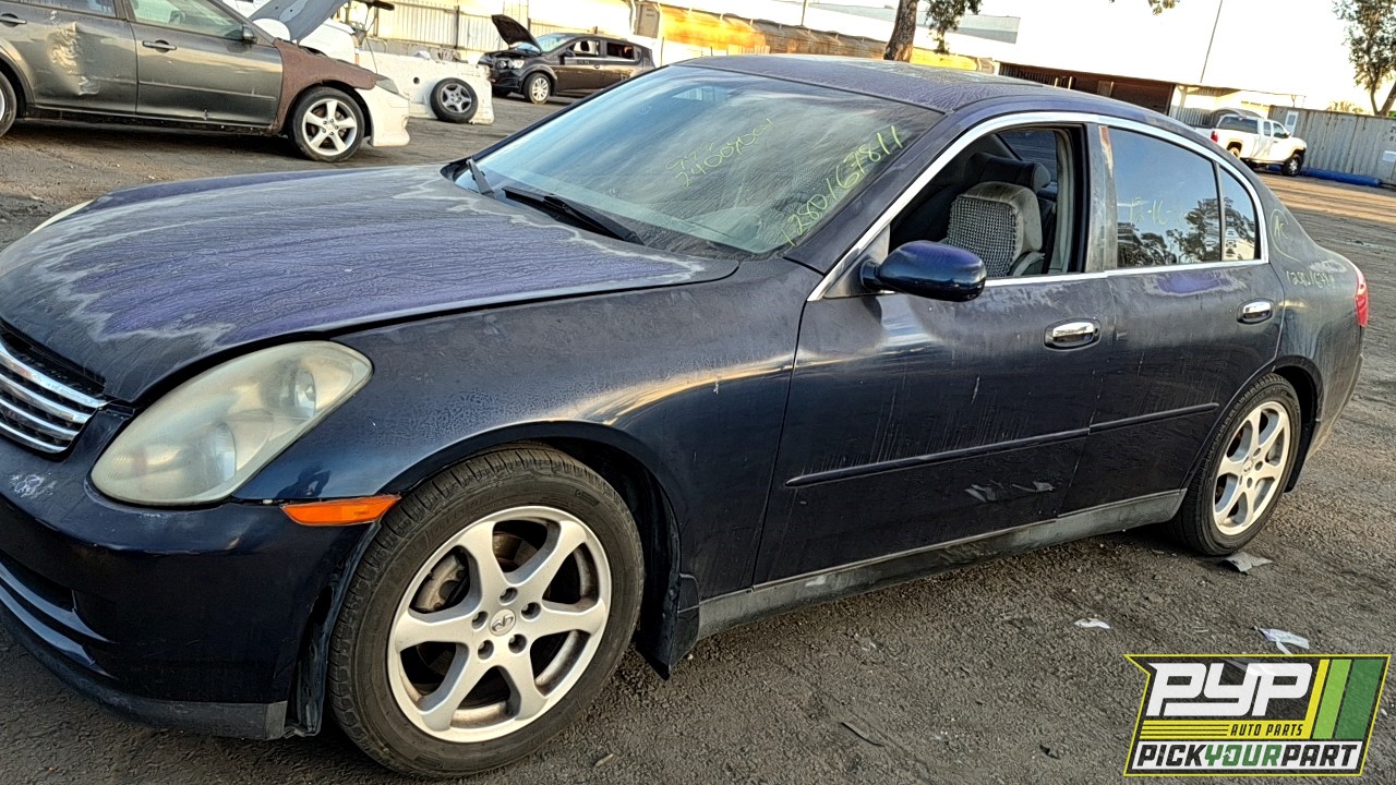 2004 INFINITI G35 available for parts