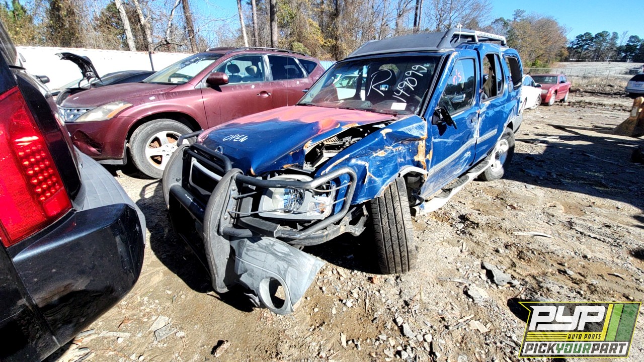 2003 NISSAN XTERRA partes disponibles