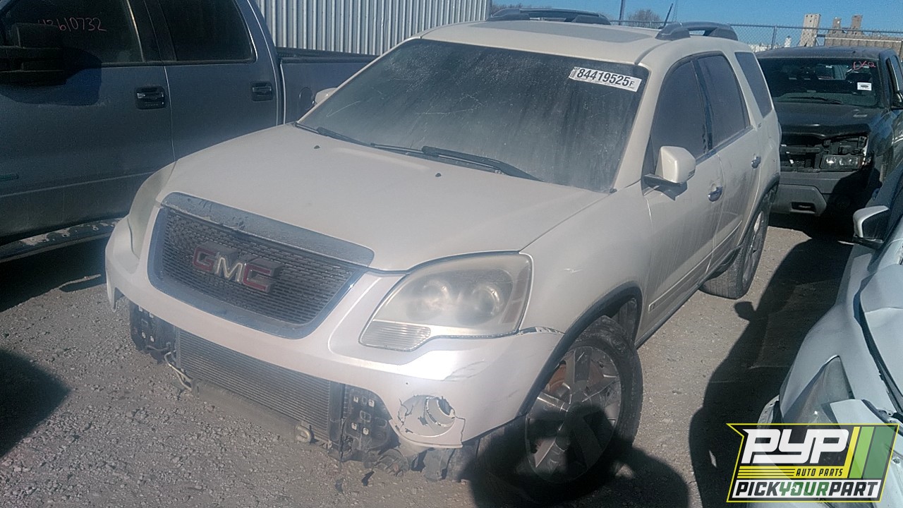 2009 GMC ACADIA partes disponibles