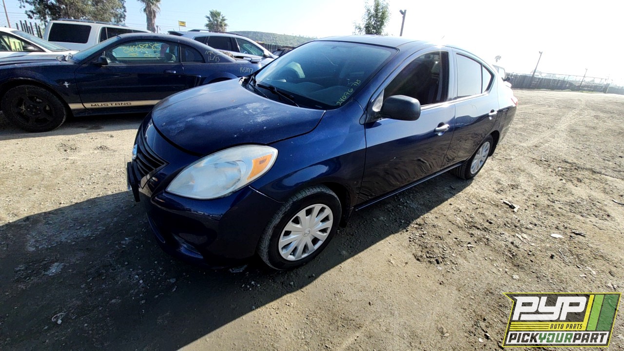 2014 NISSAN VERSA partes disponibles