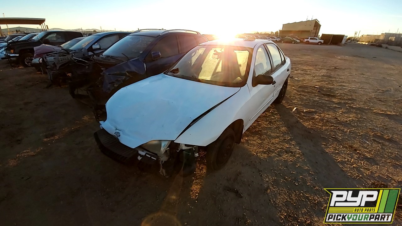 2002 CHEVROLET CAVALIER partes disponibles