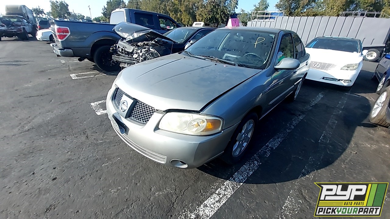 2006 NISSAN SENTRA available for parts