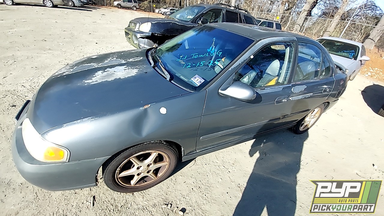 2000 NISSAN SENTRA partes disponibles