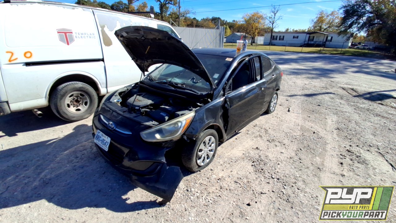 2016 HYUNDAI ACCENT available for parts