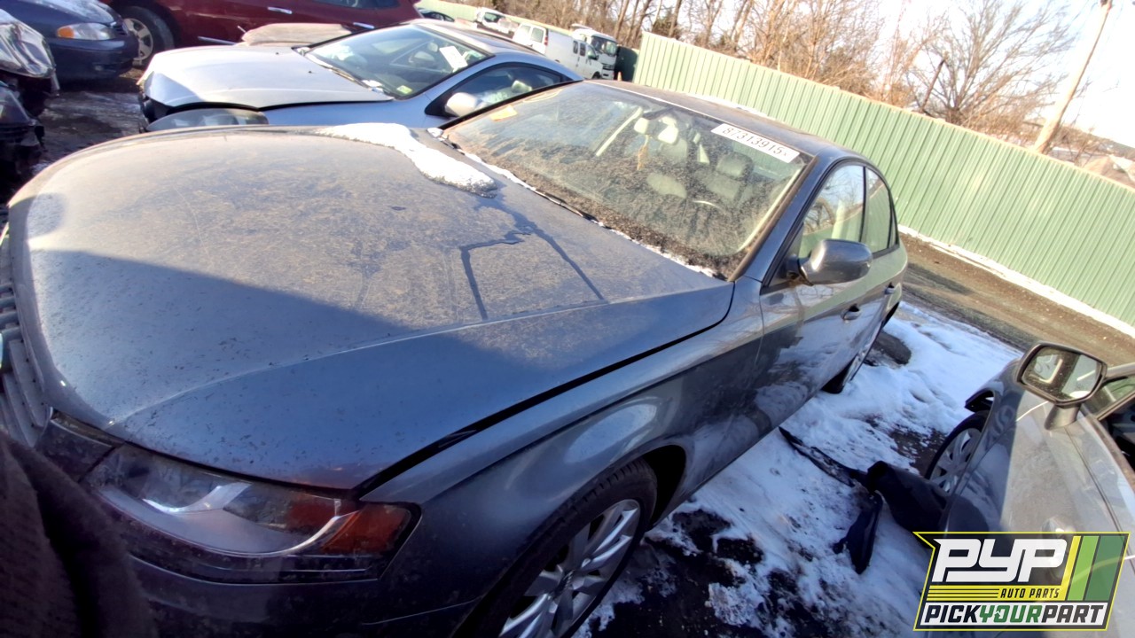 2012 AUDI A4 QUATTRO partes disponibles