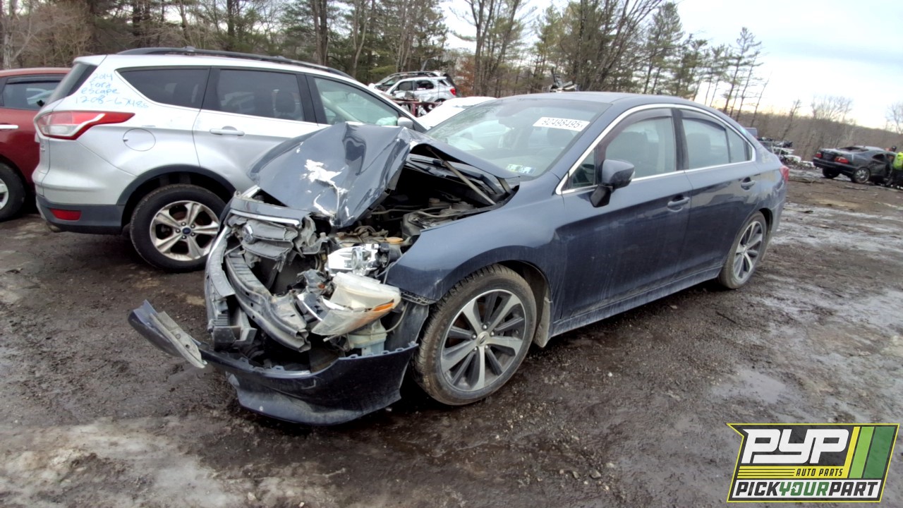 2017 SUBARU LEGACY available for parts