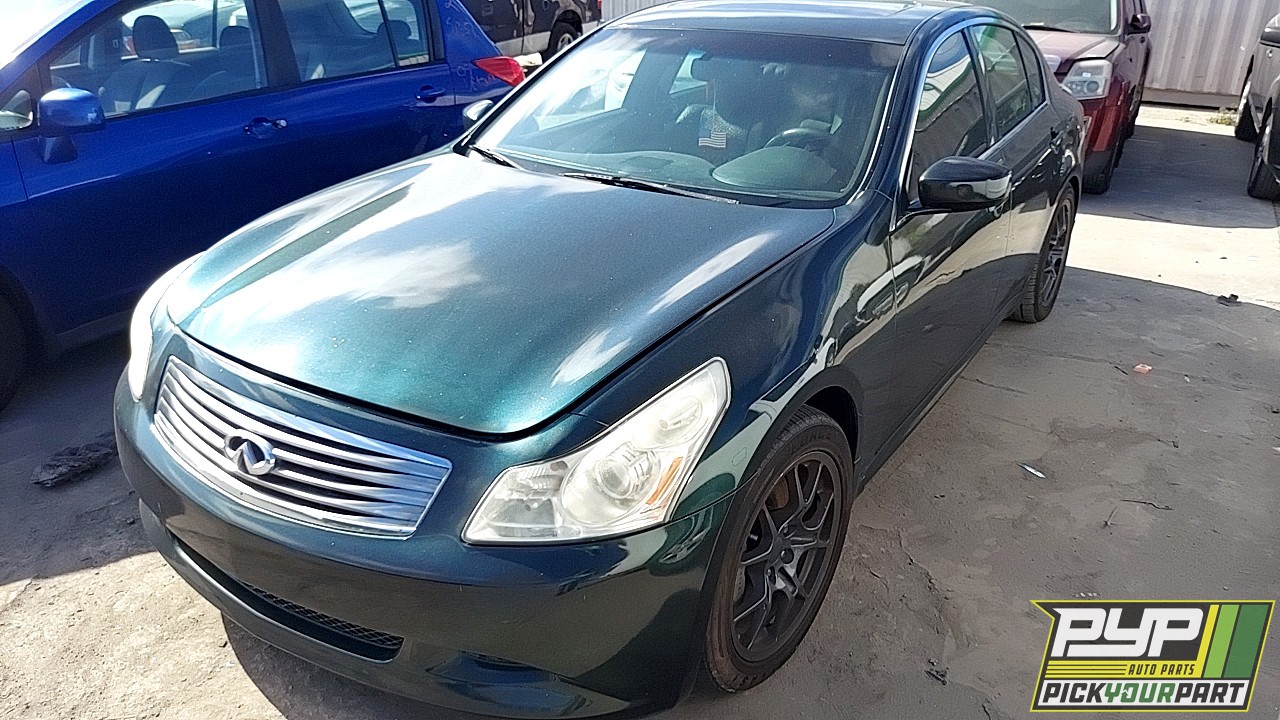 2009 INFINITI G37 available for parts