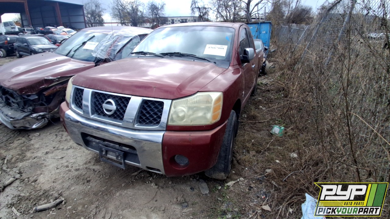 2004 NISSAN TITAN available for parts