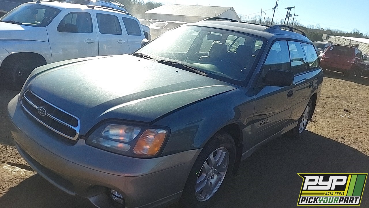 2002 SUBARU OUTBACK partes disponibles