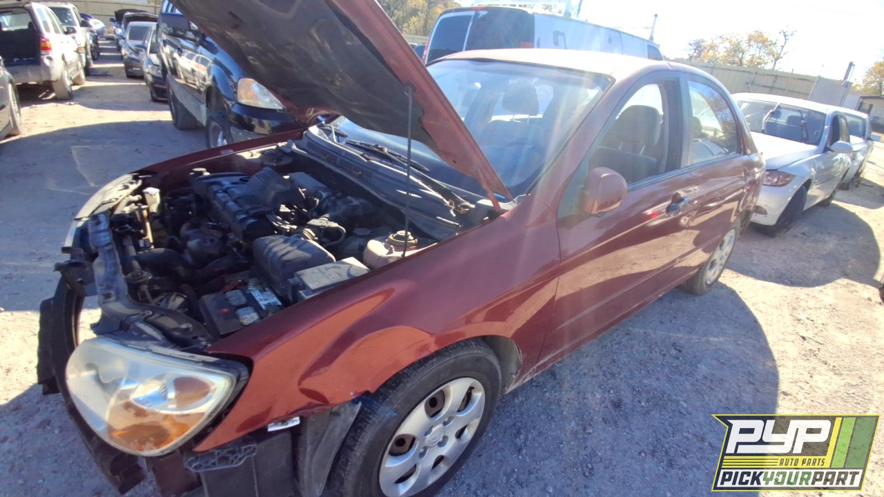 2008 KIA SPECTRA partes disponibles