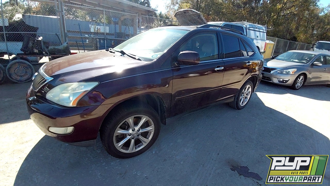 2009 LEXUS RX350 partes disponibles