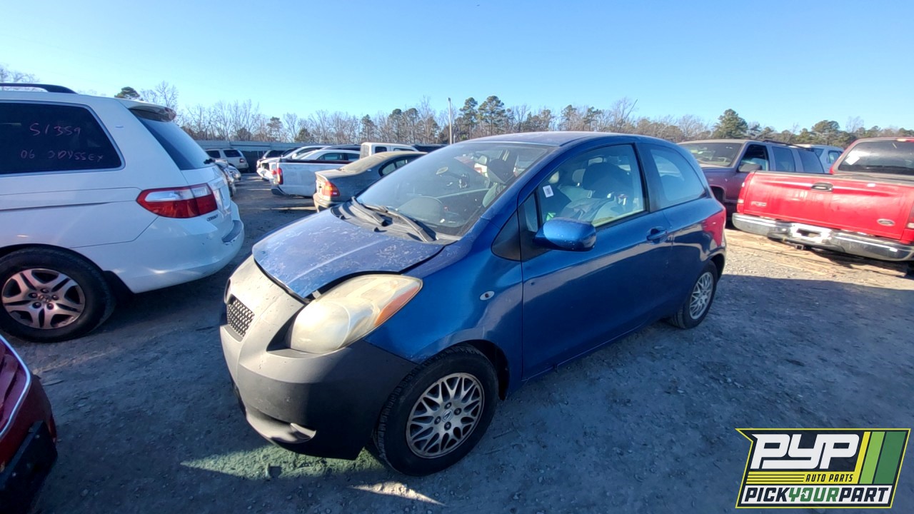 2007 TOYOTA YARIS partes disponibles