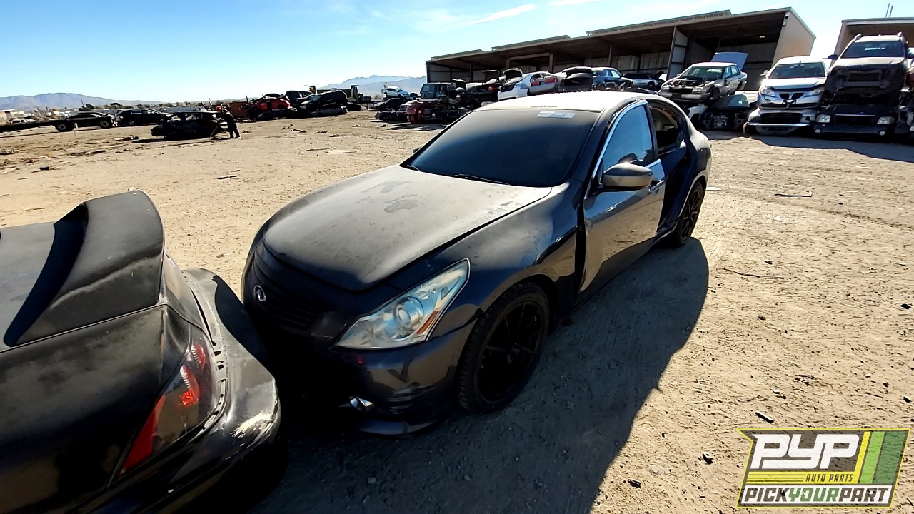 2011 INFINITI G37 partes disponibles