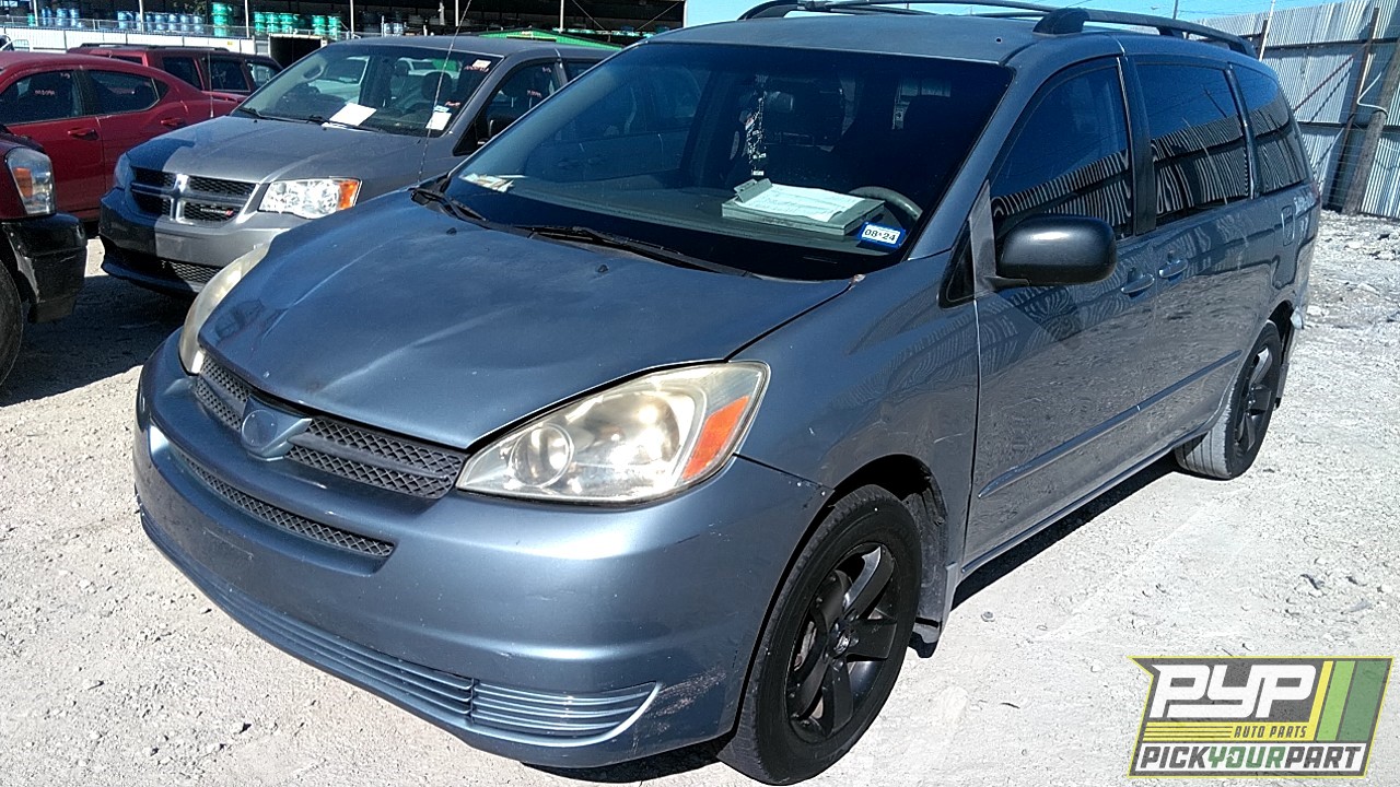2005 TOYOTA SIENNA partes disponibles