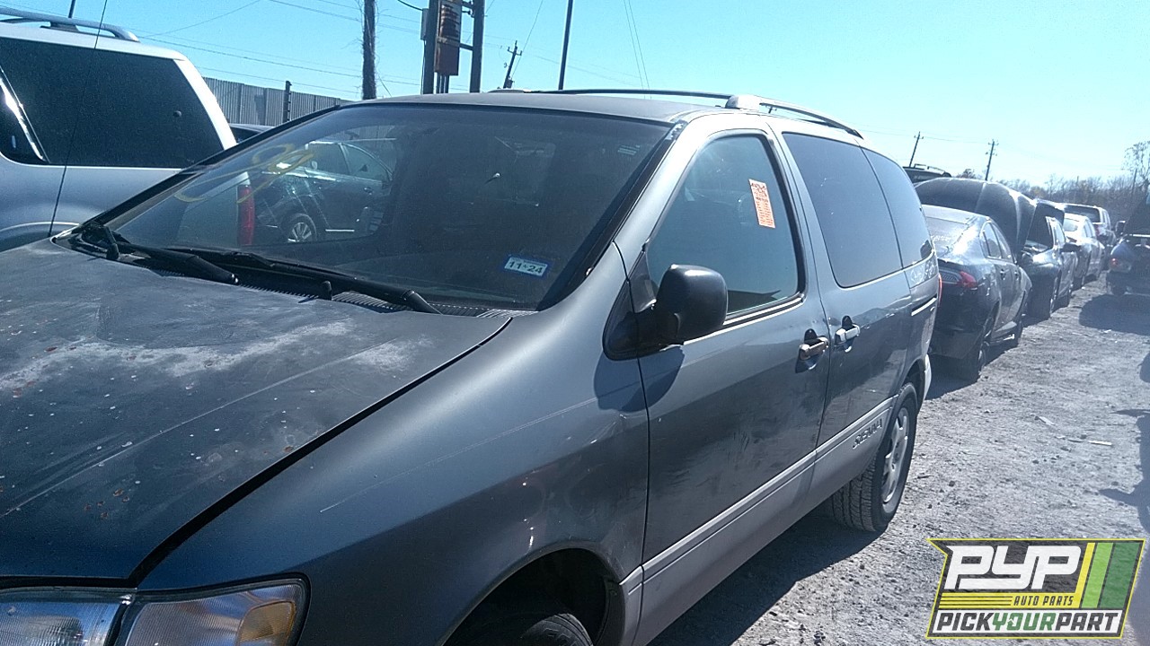 2000 TOYOTA SIENNA partes disponibles