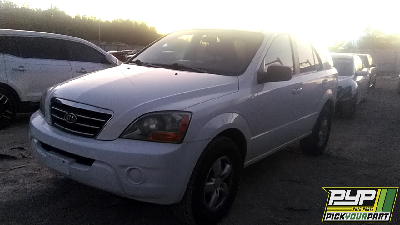 2007 KIA SORENTO partes disponibles