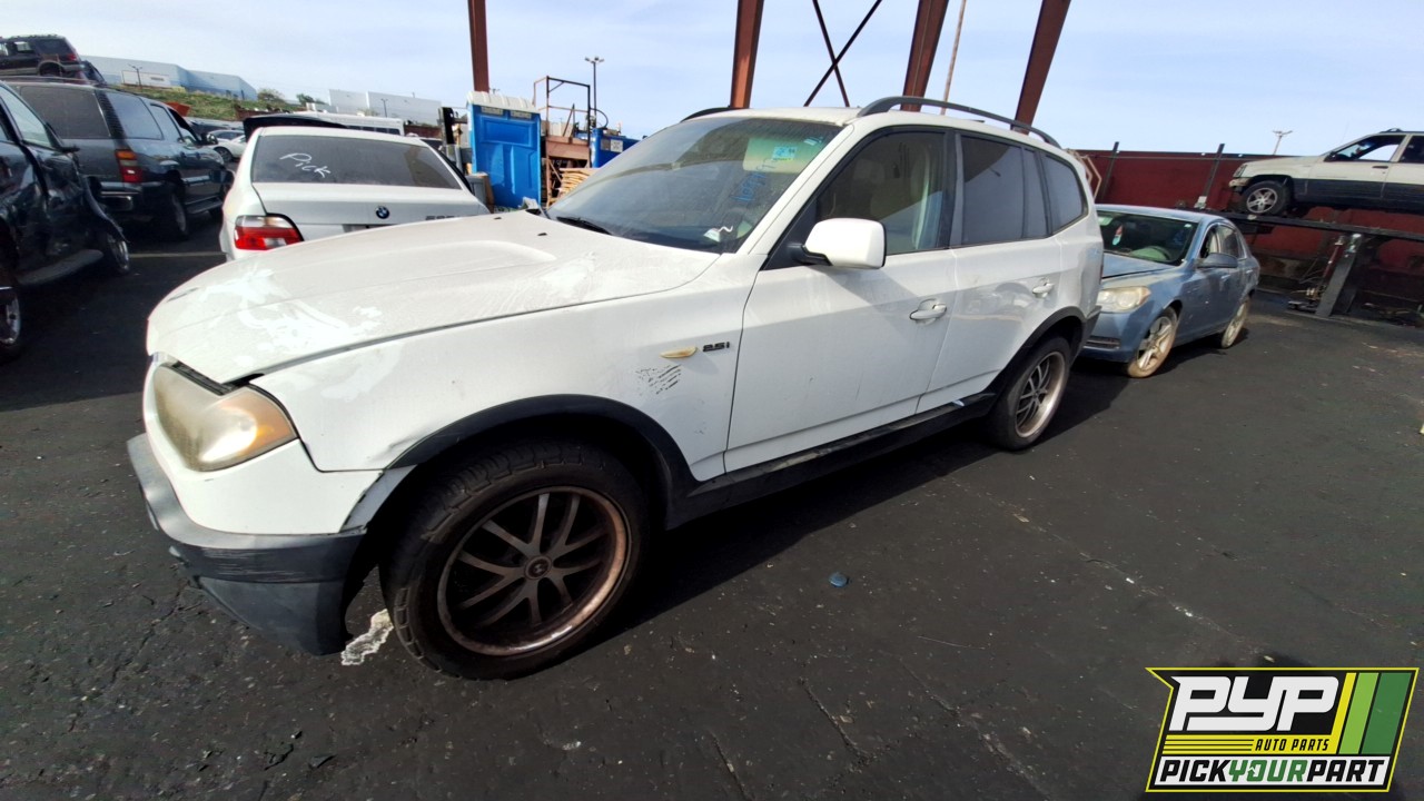 2005 BMW X3 partes disponibles