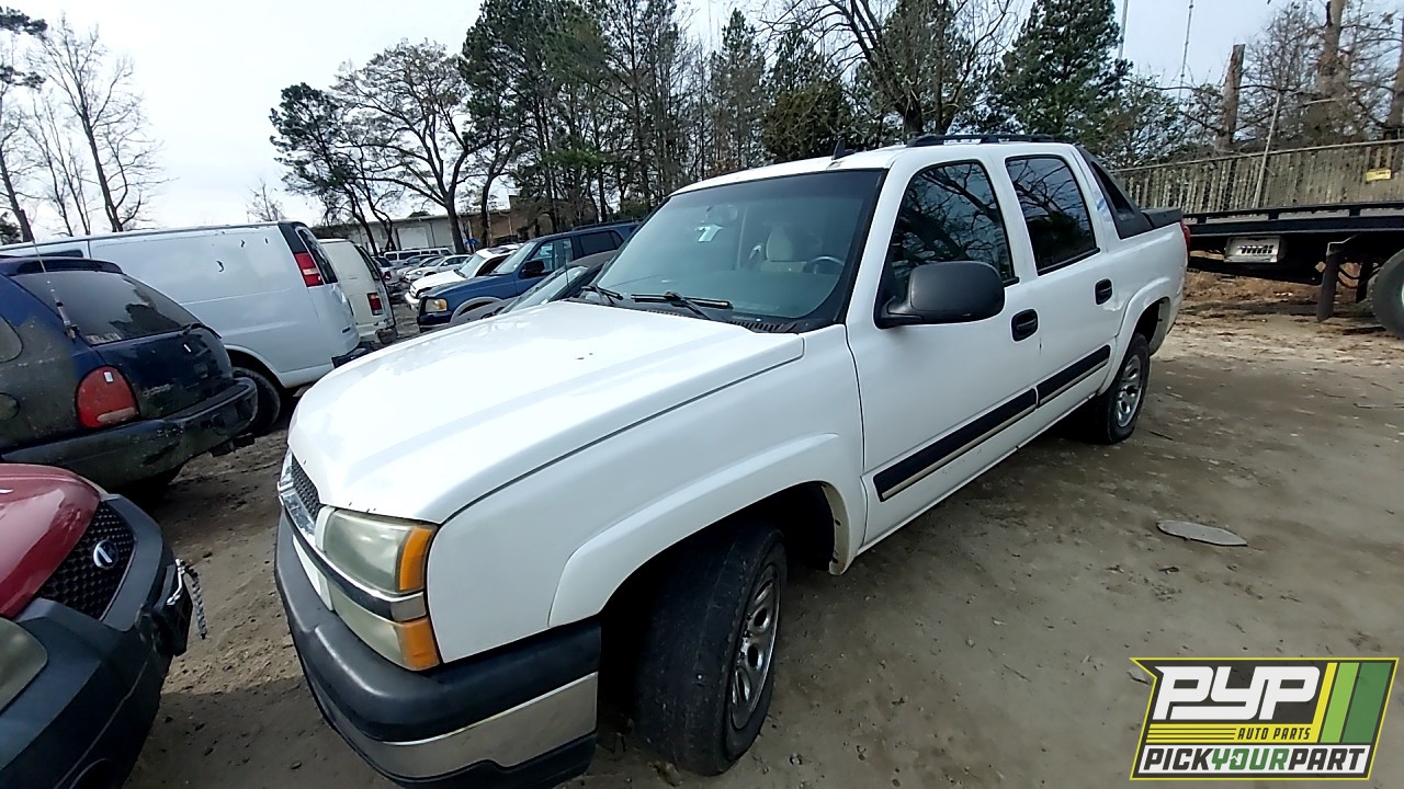 2006 CHEVROLET AVALANCHE 1500 partes disponibles