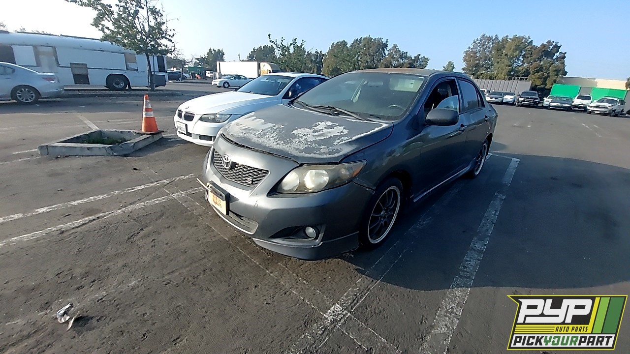 2009 TOYOTA COROLLA partes disponibles