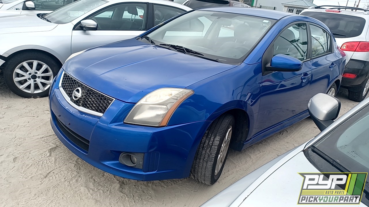 2010 NISSAN SENTRA partes disponibles