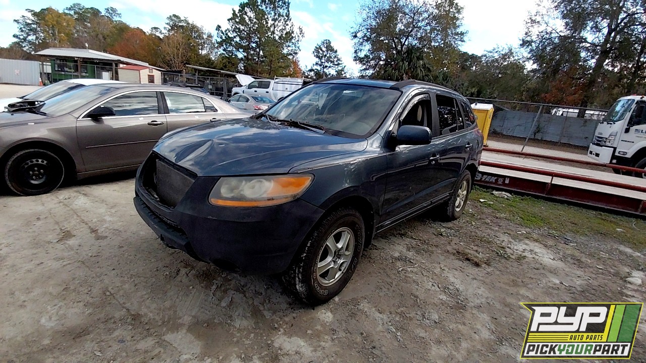 2008 HYUNDAI SANTA FE partes disponibles