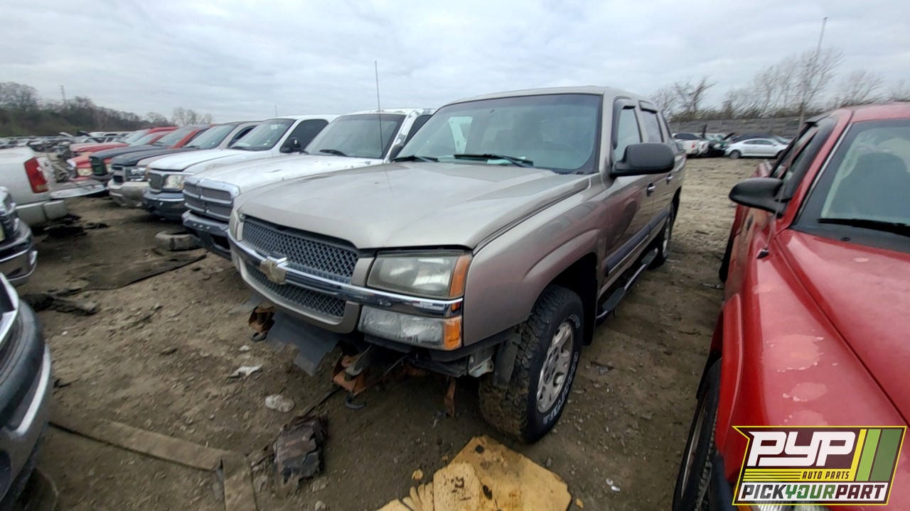 2003 CHEVROLET AVALANCHE 1500 partes disponibles