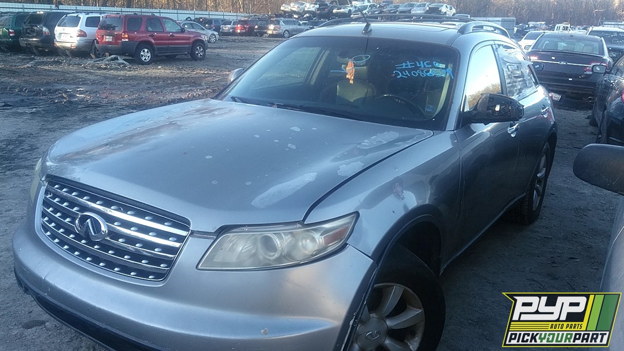 2004 INFINITI FX35 available for parts