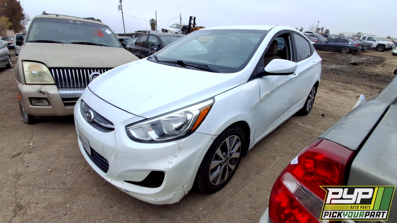 2017 HYUNDAI ACCENT partes disponibles