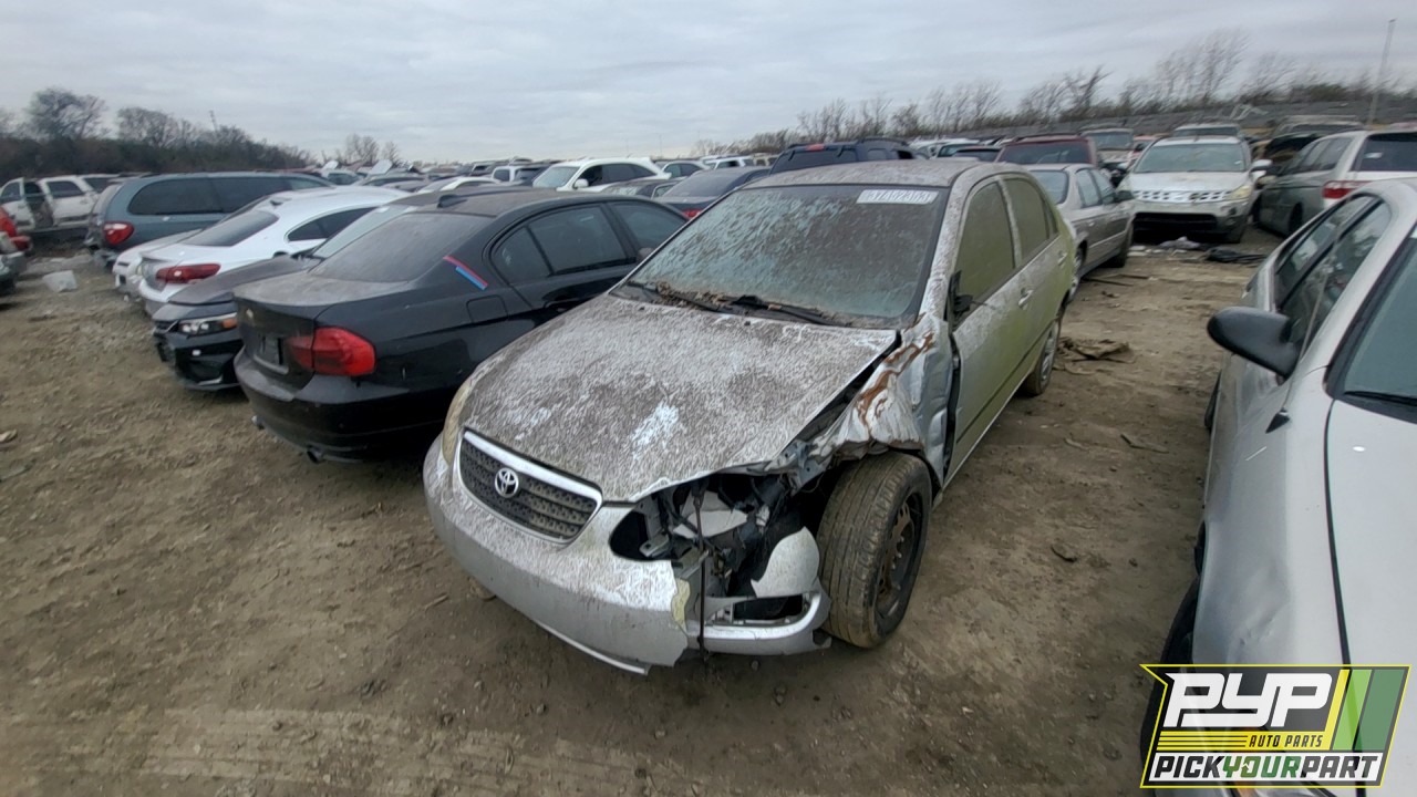 2007 TOYOTA COROLLA partes disponibles