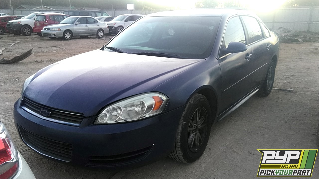 2011 CHEVROLET IMPALA partes disponibles