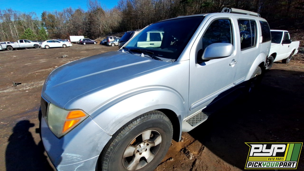 2005 NISSAN PATHFINDER partes disponibles
