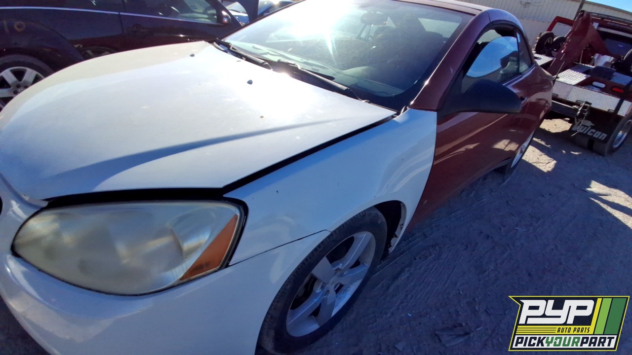 2007 PONTIAC G6 partes disponibles