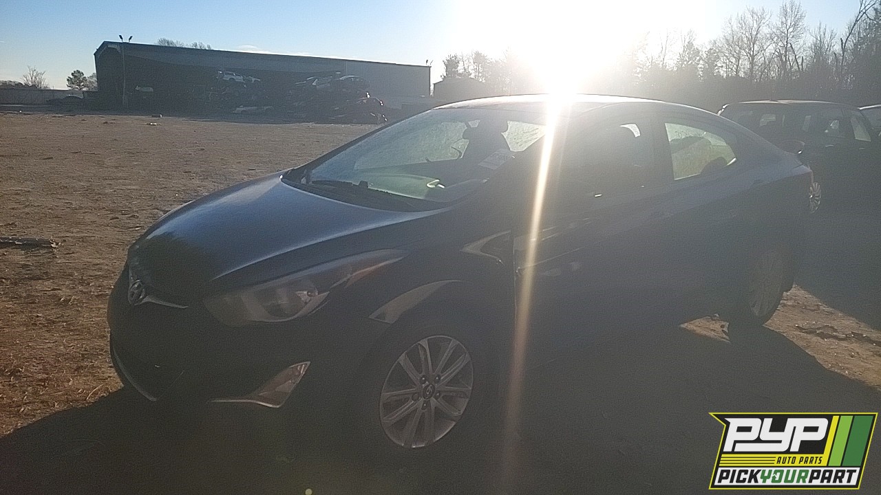 2016 HYUNDAI ELANTRA partes disponibles