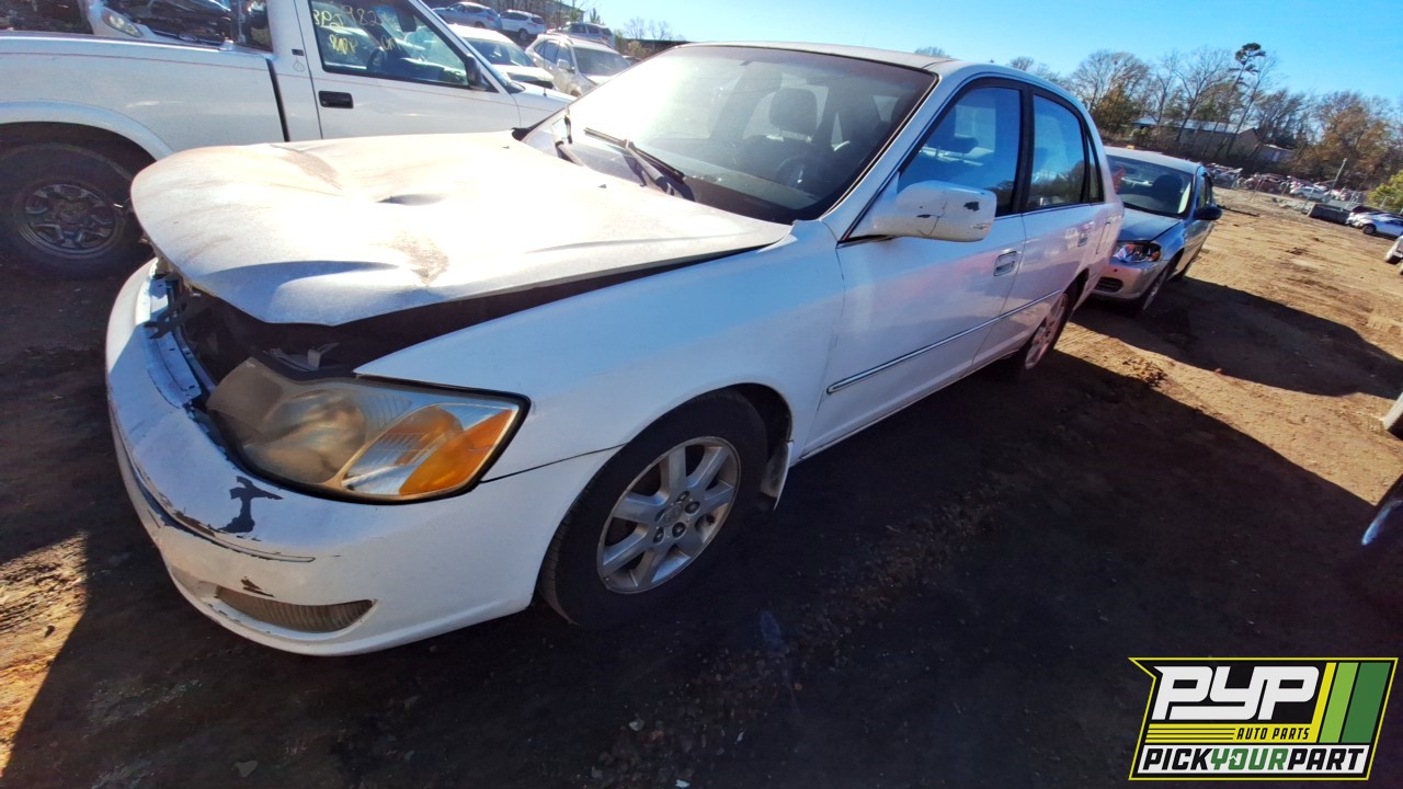 2000 TOYOTA AVALON partes disponibles