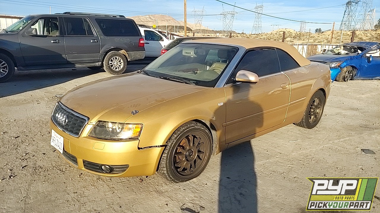 2003 AUDI A4 available for parts