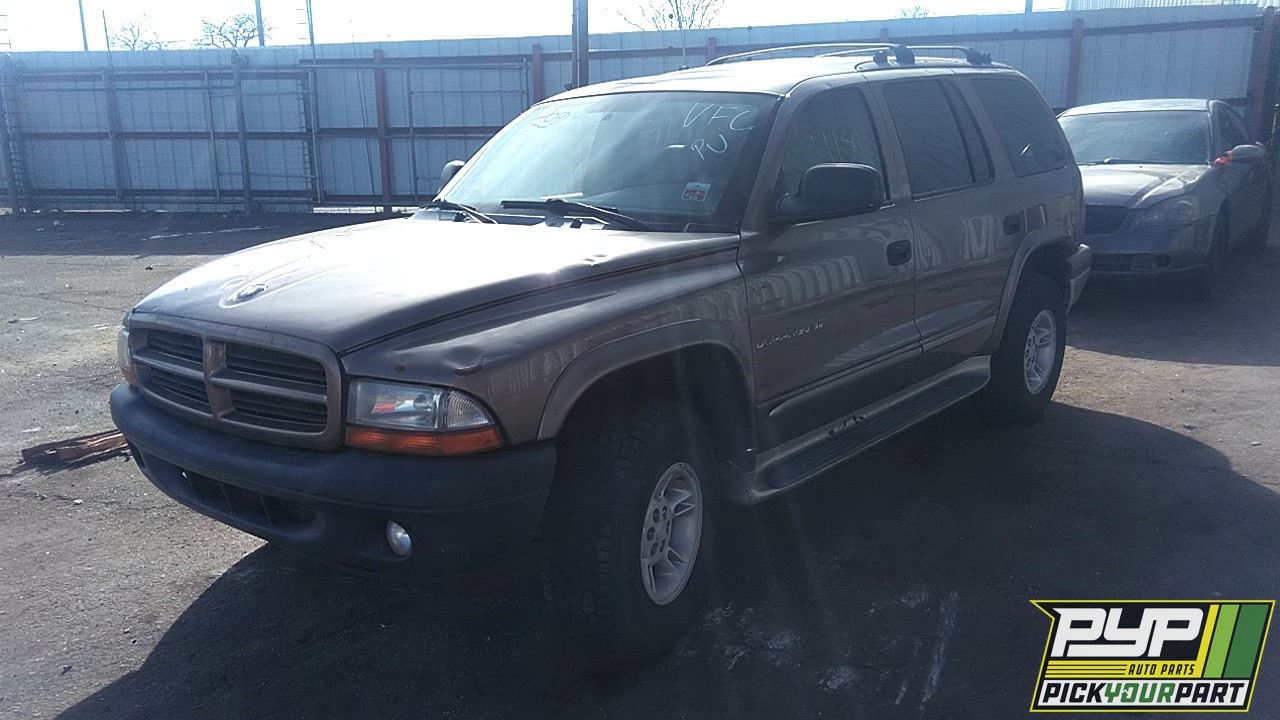 2001 DODGE DURANGO partes disponibles