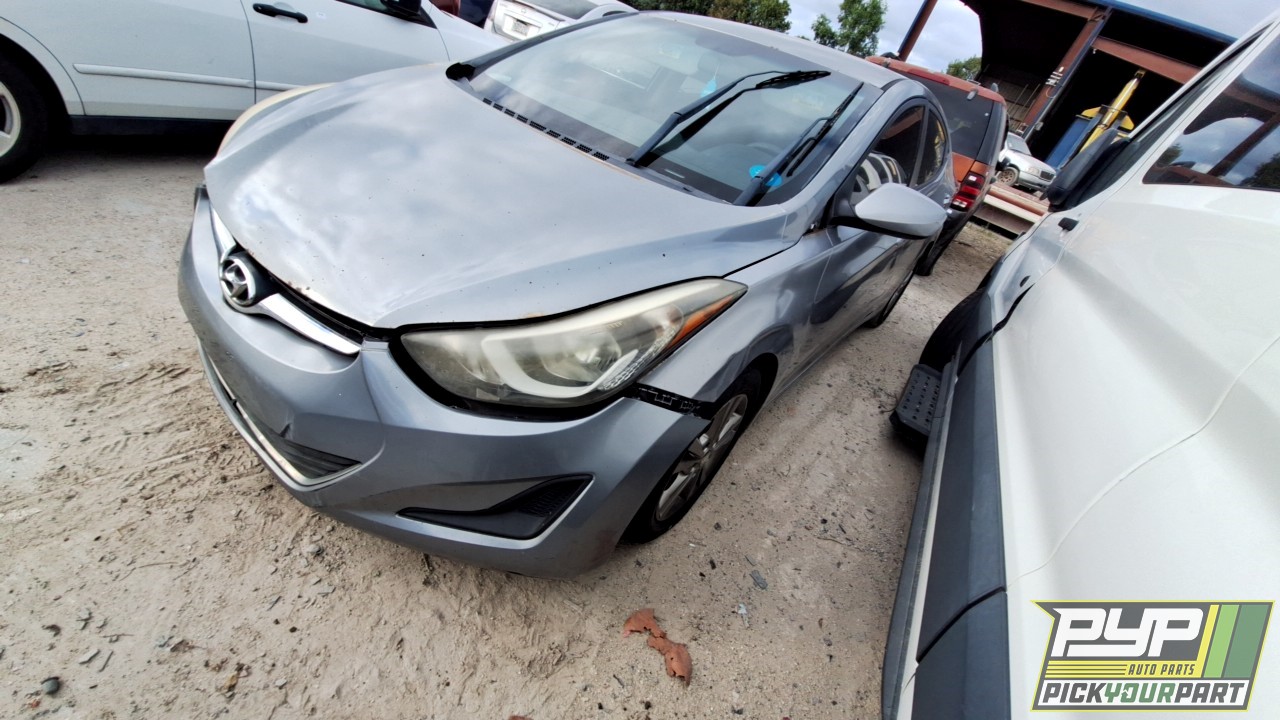 2014 HYUNDAI ELANTRA partes disponibles