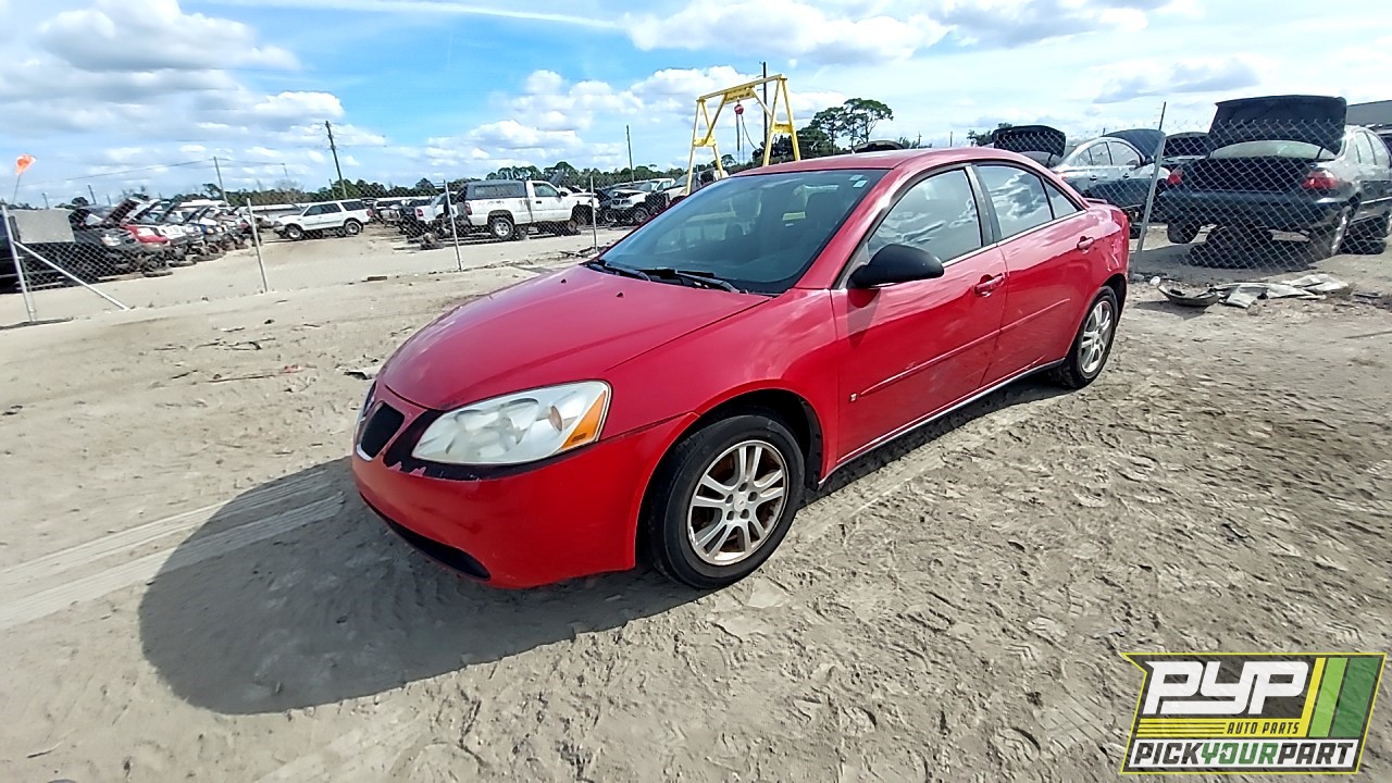 2006 PONTIAC G6 available for parts
