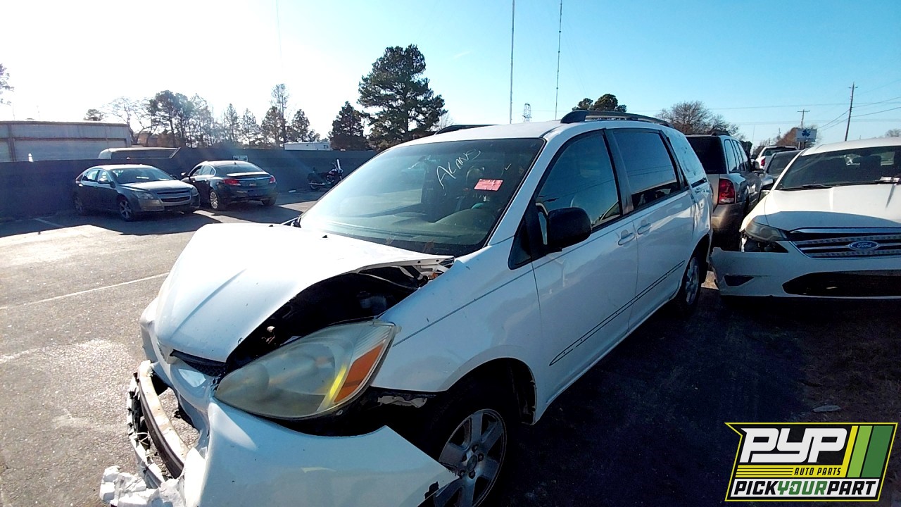 2005 TOYOTA SIENNA partes disponibles