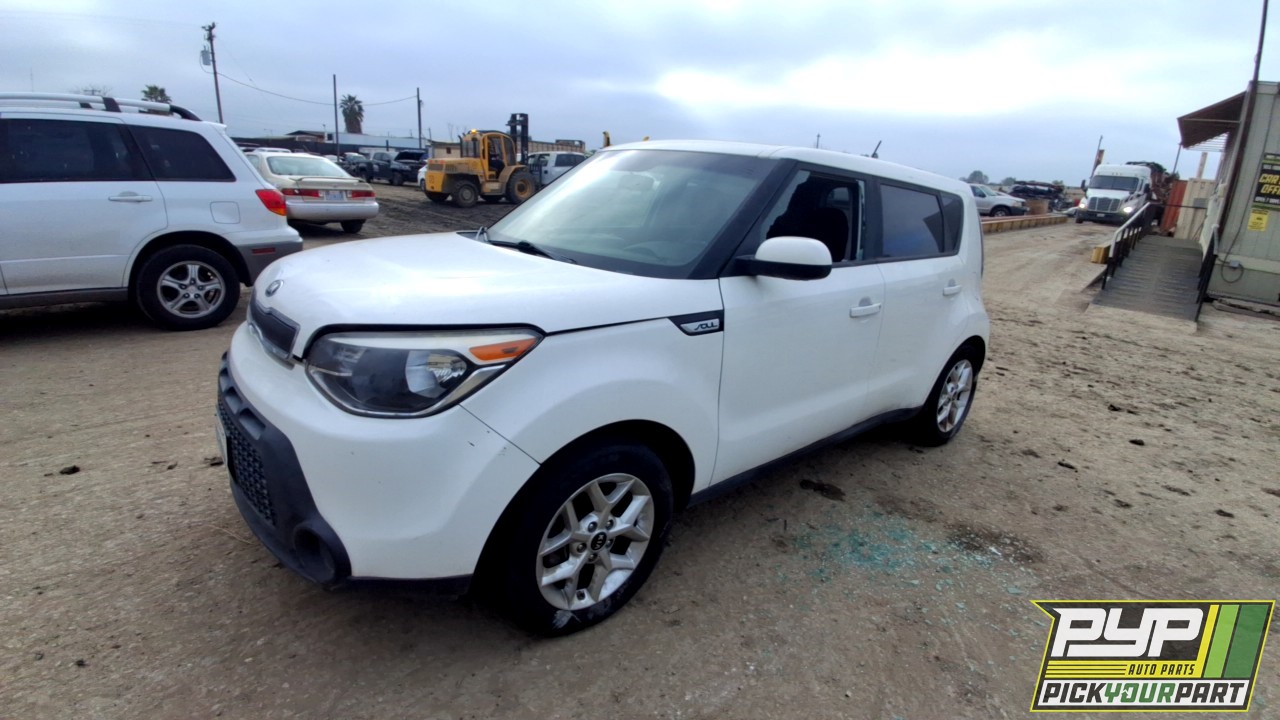 2016 KIA SOUL partes disponibles