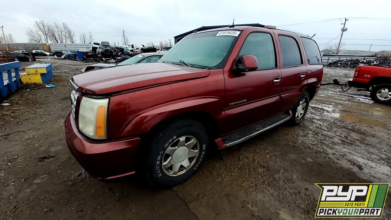 2003 CADILLAC ESCALADE partes disponibles