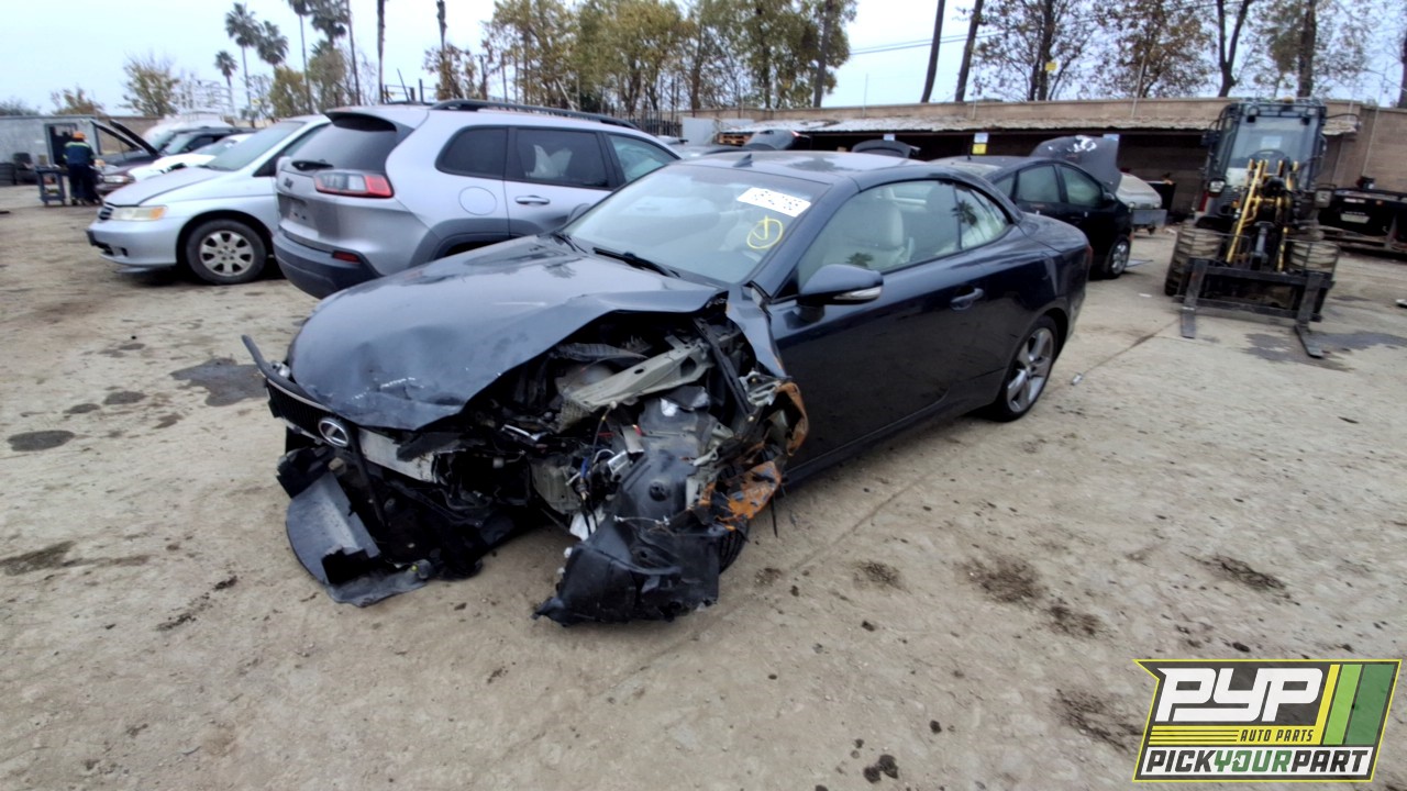 2010 LEXUS IS350 partes disponibles