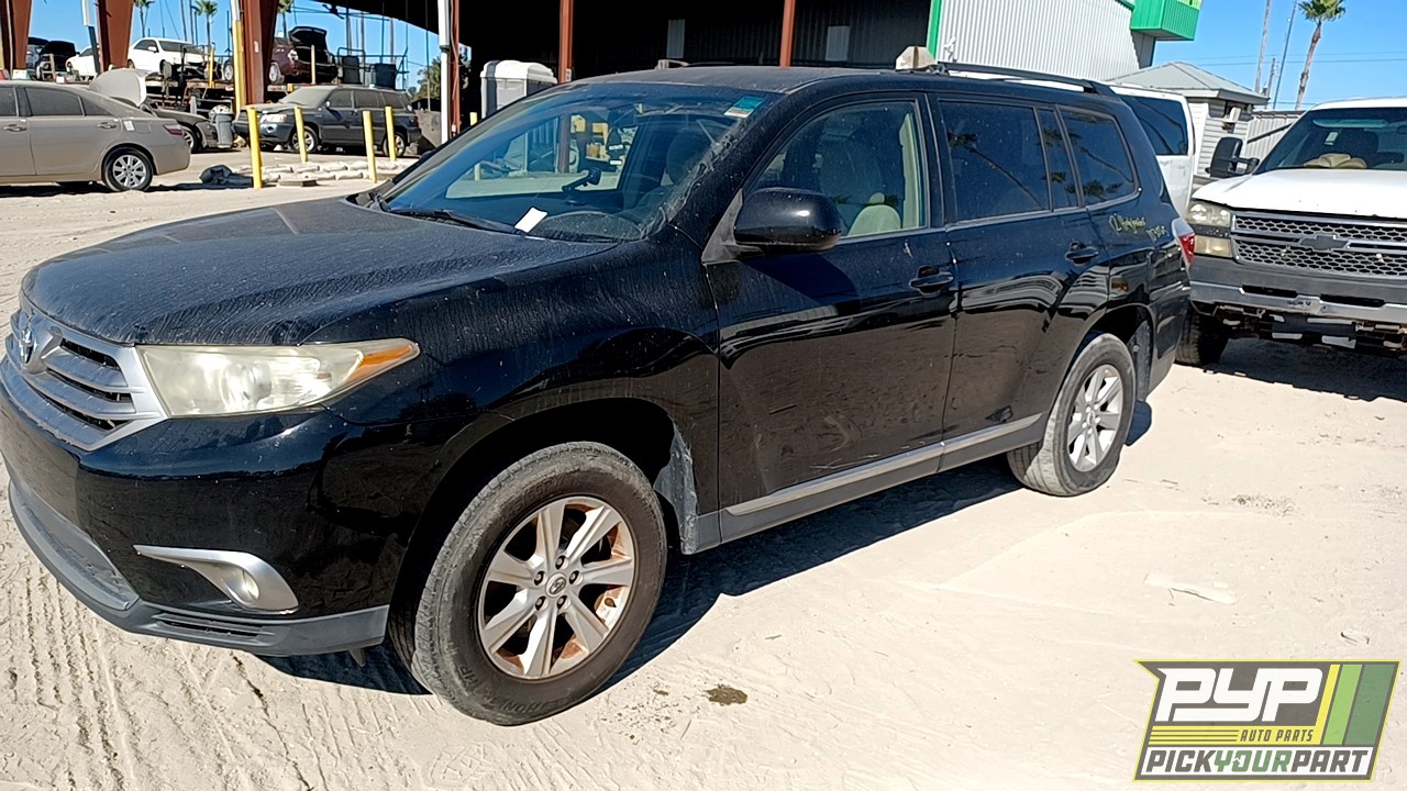 2012 TOYOTA HIGHLANDER partes disponibles