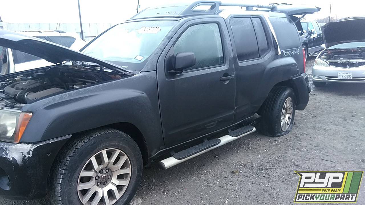 2012 NISSAN XTERRA partes disponibles